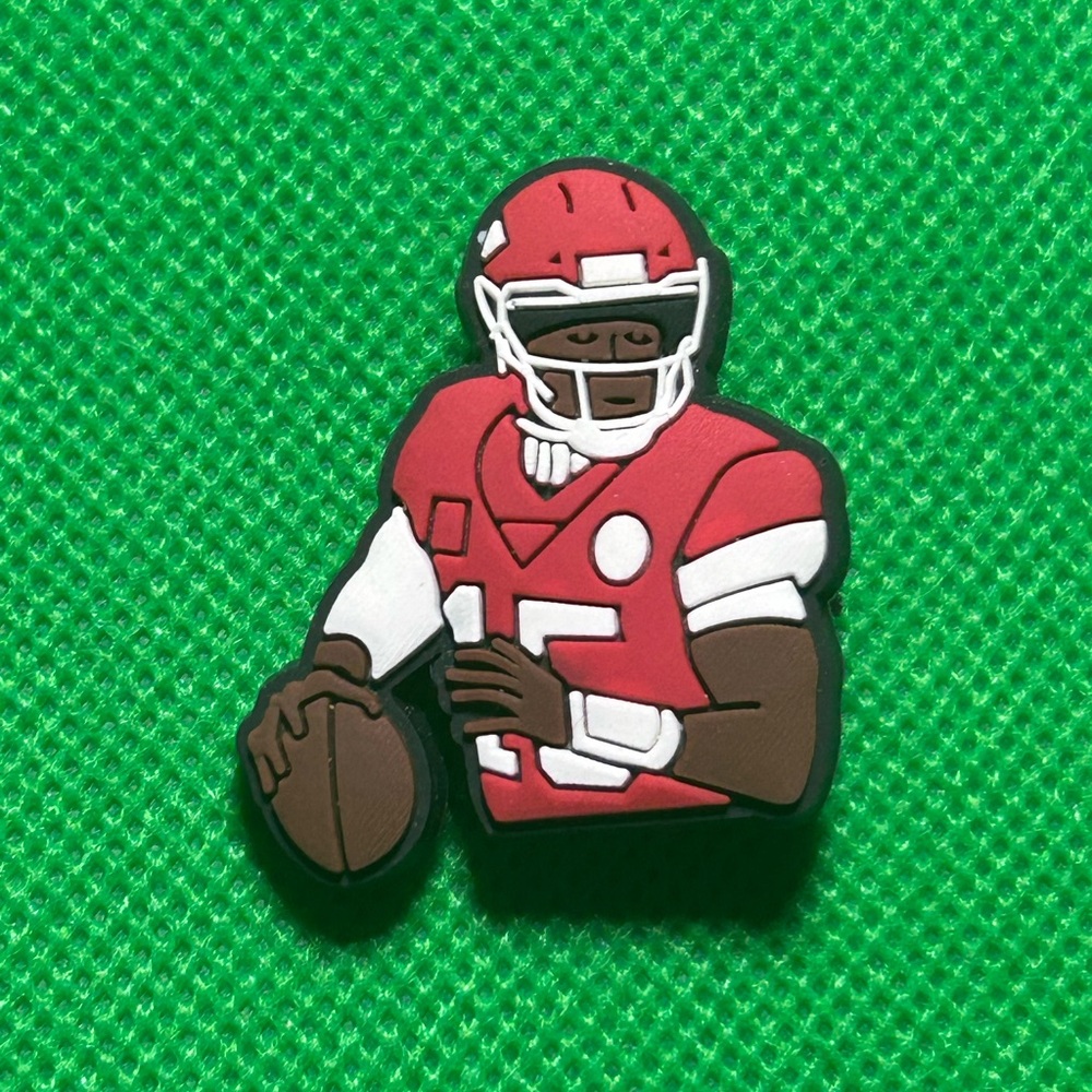 🌼 (5/$10 or 10/$15) NEW “NFL” Fun Croc Charm Collection I ❤️ Kansas City Chiefs